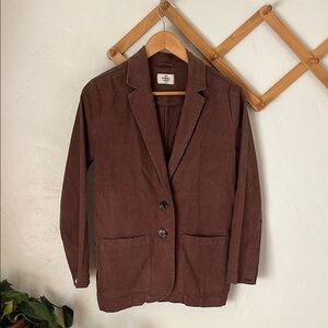 Marine Layer Flora Hemp Blazer
